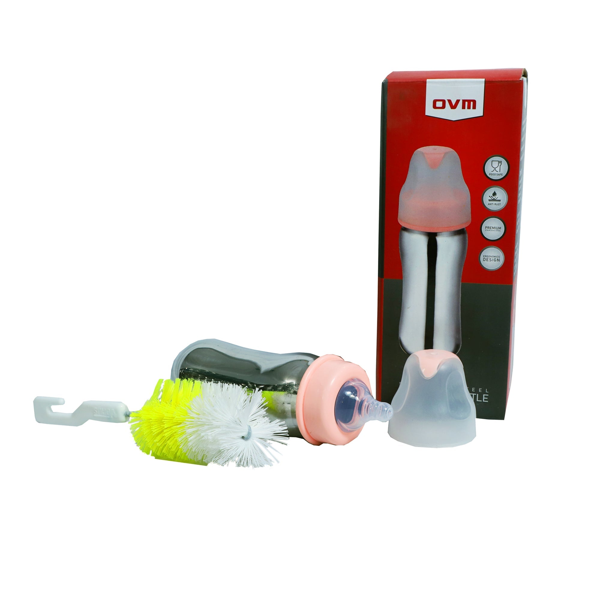 Baby Feeder – 300ml, with Cleaning Brush