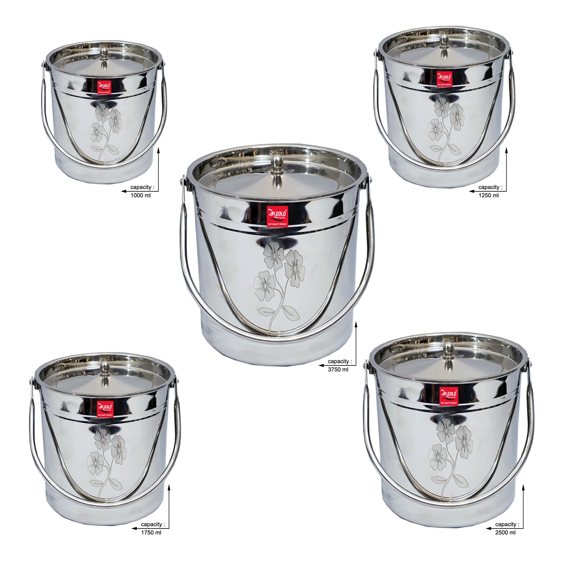 Star Barni Set – Pack of 5(Small),4(Medium),4(Large)