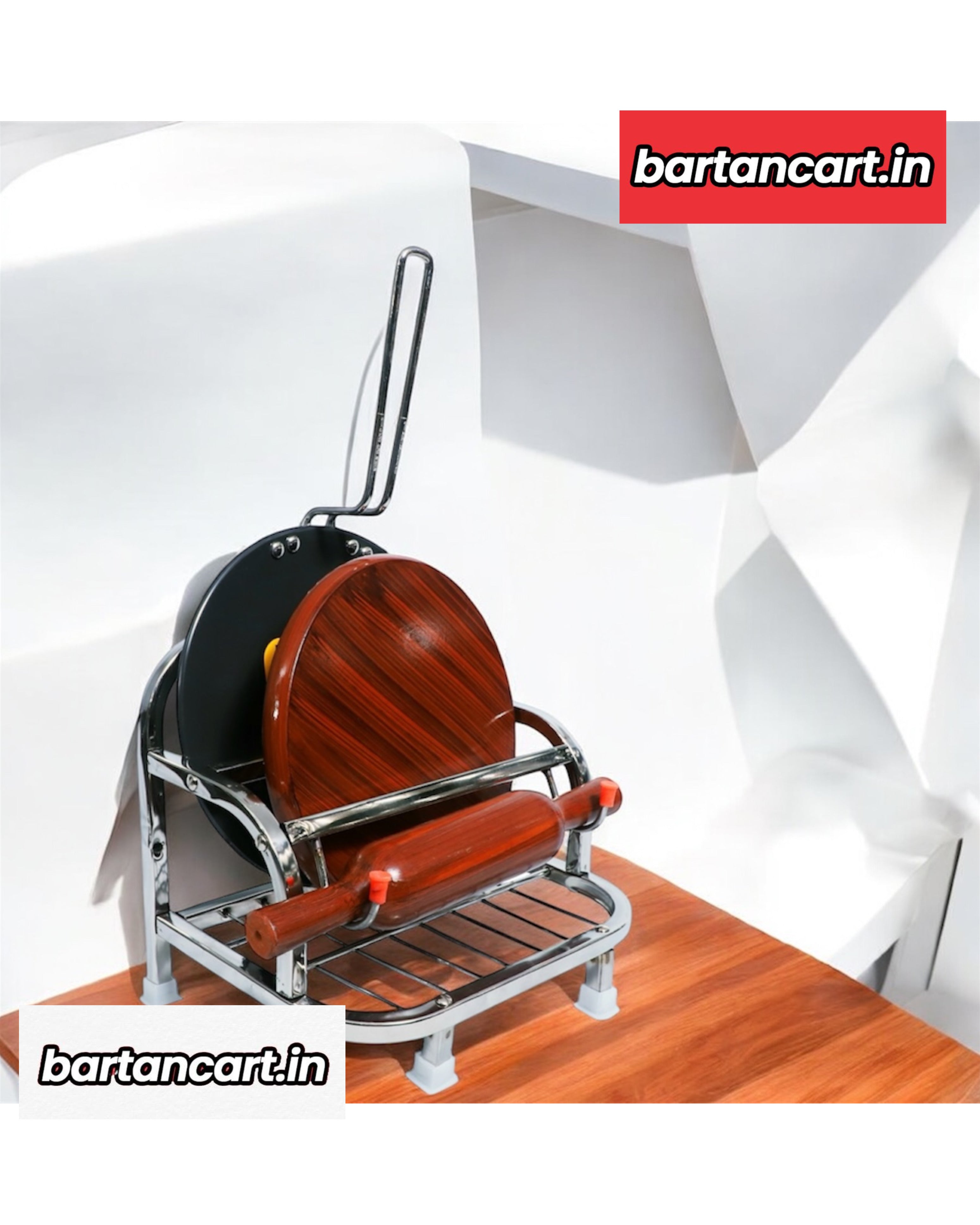 Square Pipe Stand for Chakla-Belan & Tawa