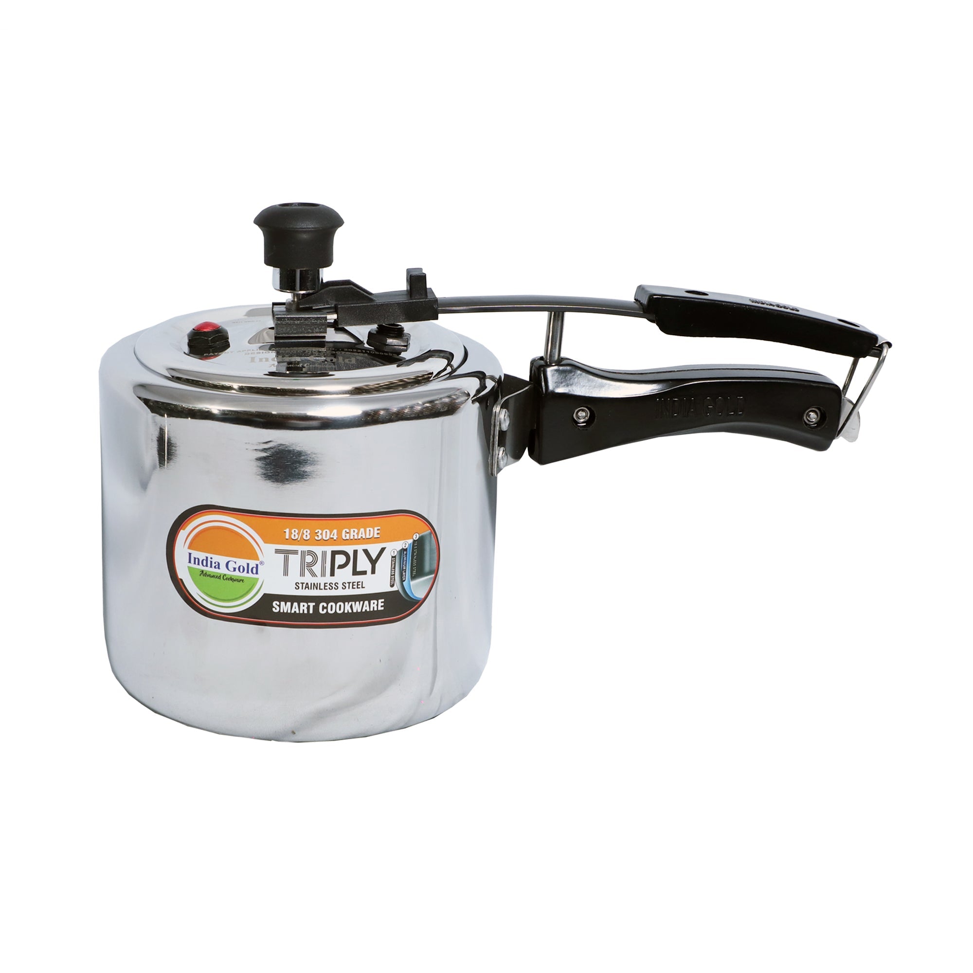 Triply Pressure Cooker Stainless Steel
