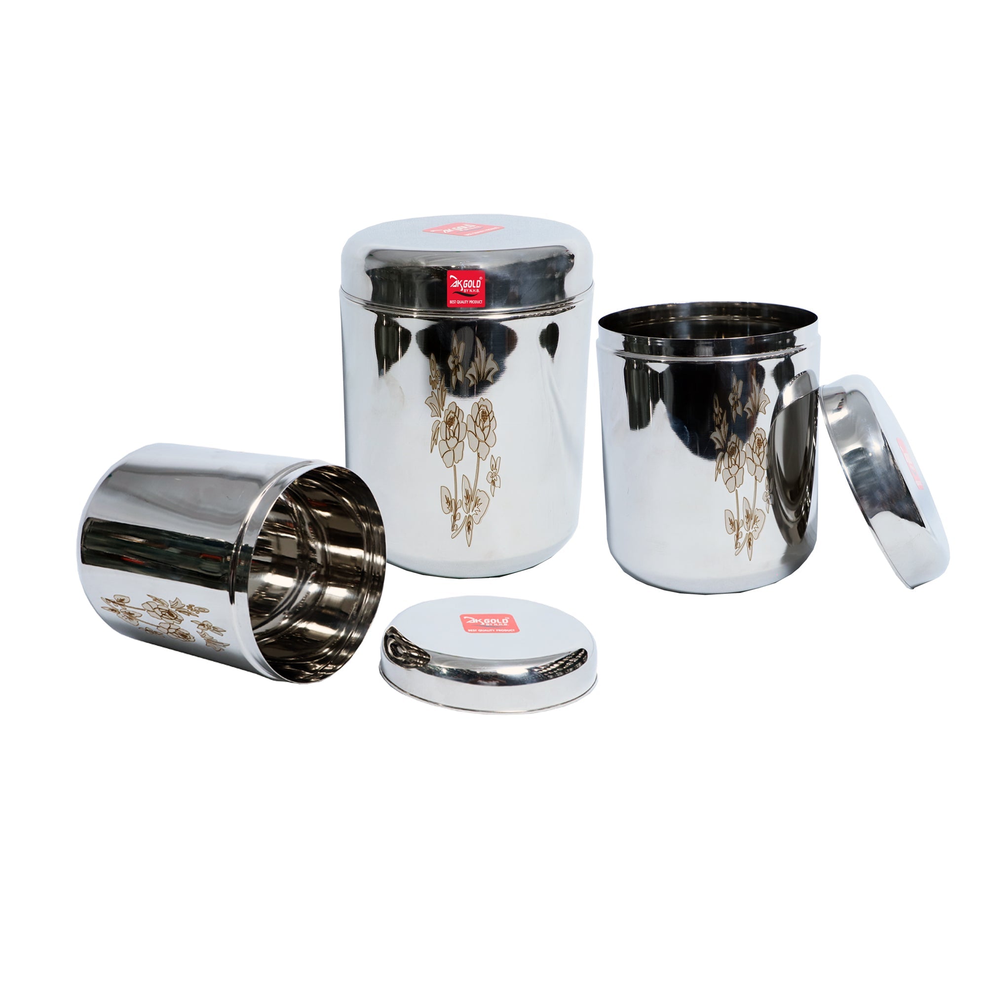 Storage Container Set – 5-Piece (1000ml to 3750ml) –
