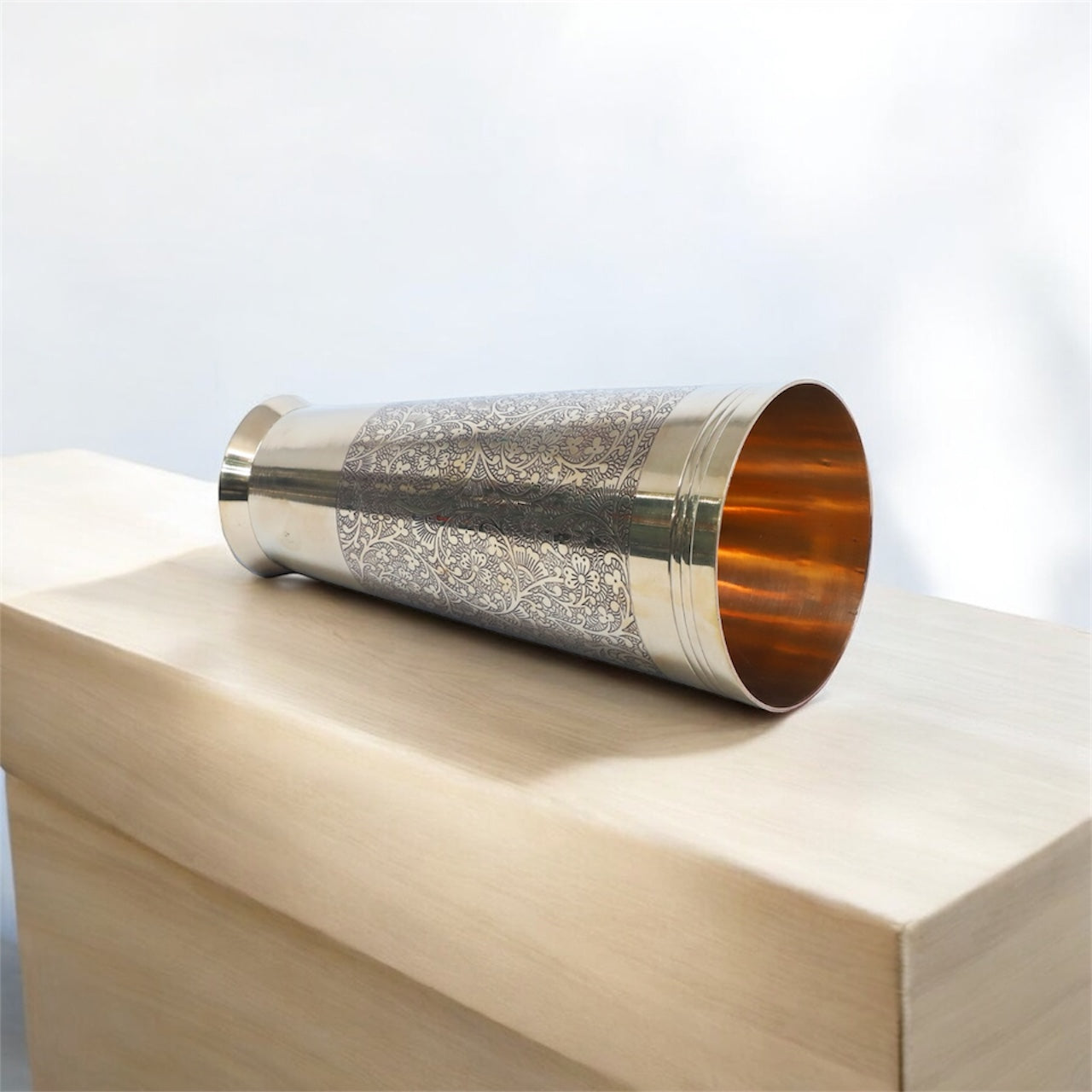 Brass Glass (Timeless) - 7.75 inch