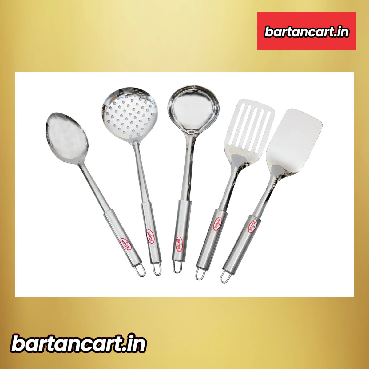 Kitchen Tool Set - 5-Piece Essential Utensils