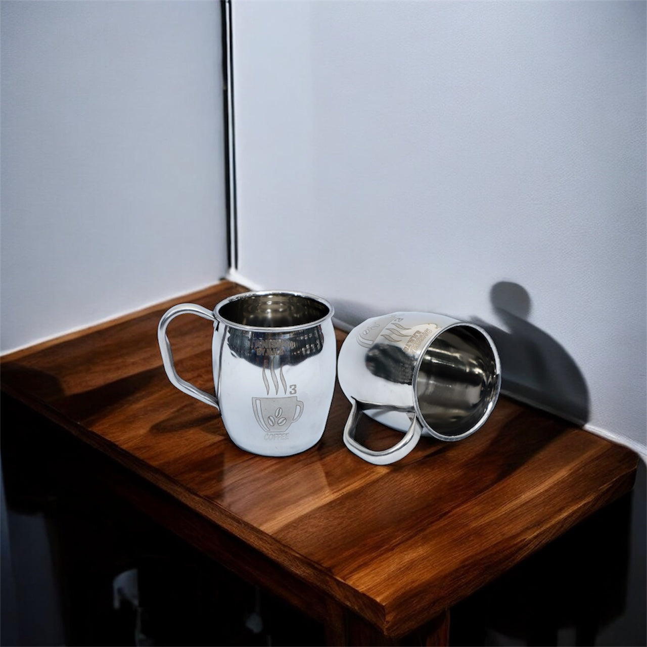 6-Piece Tea/Coffee Cup Set With Pipe Handle (400 ML)