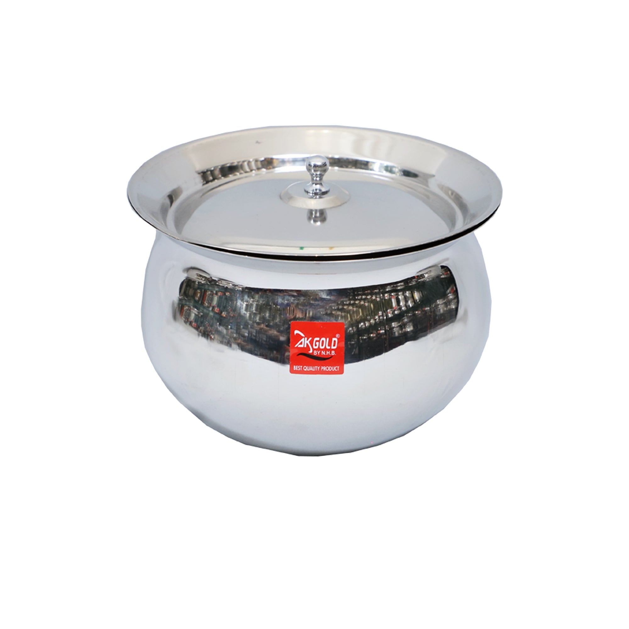Handi with Lid – 5-Piece Set (400ml, 600ml, 800ml, 1000ml, 1300ml)