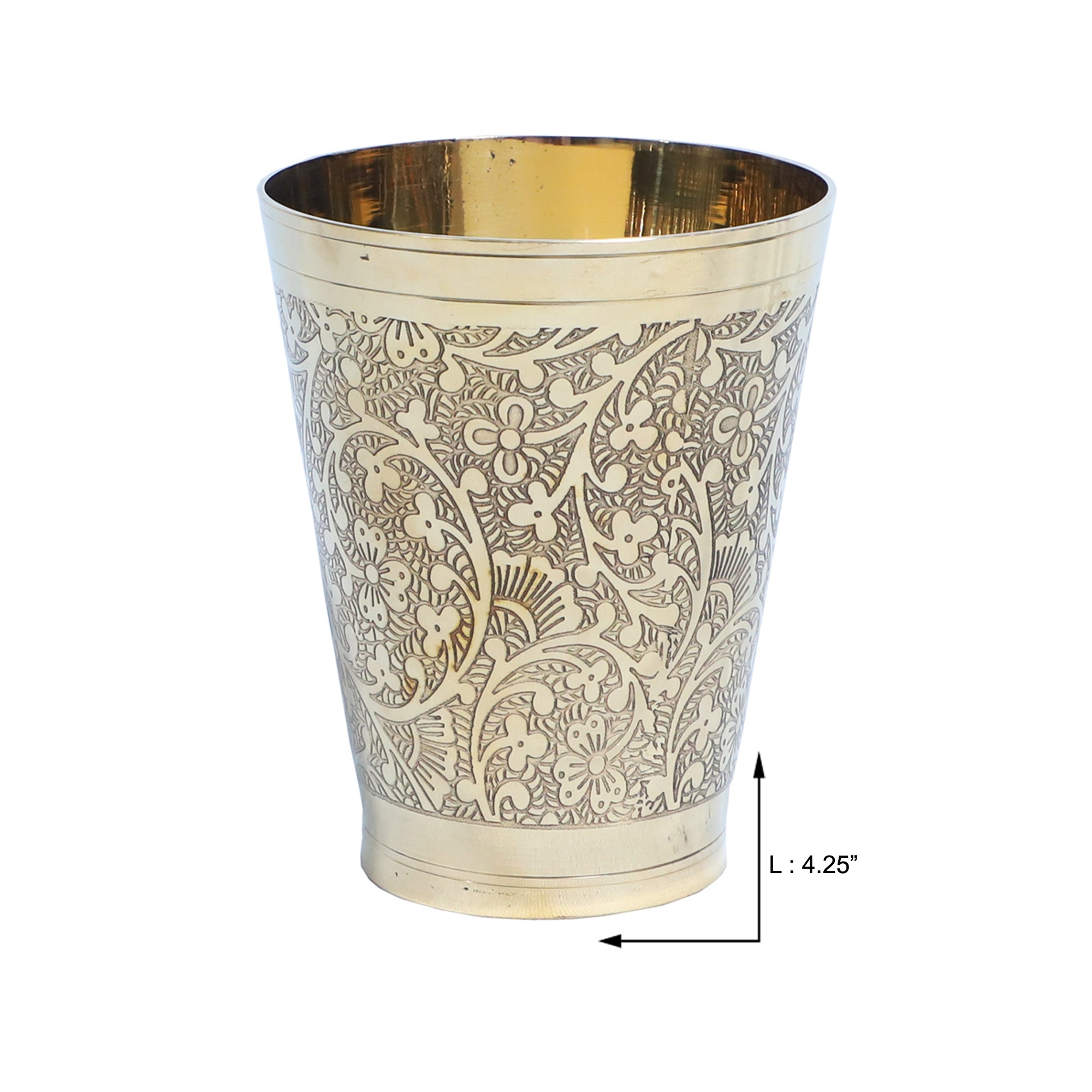 Brass Glass (Majestic) - 2 pc set
