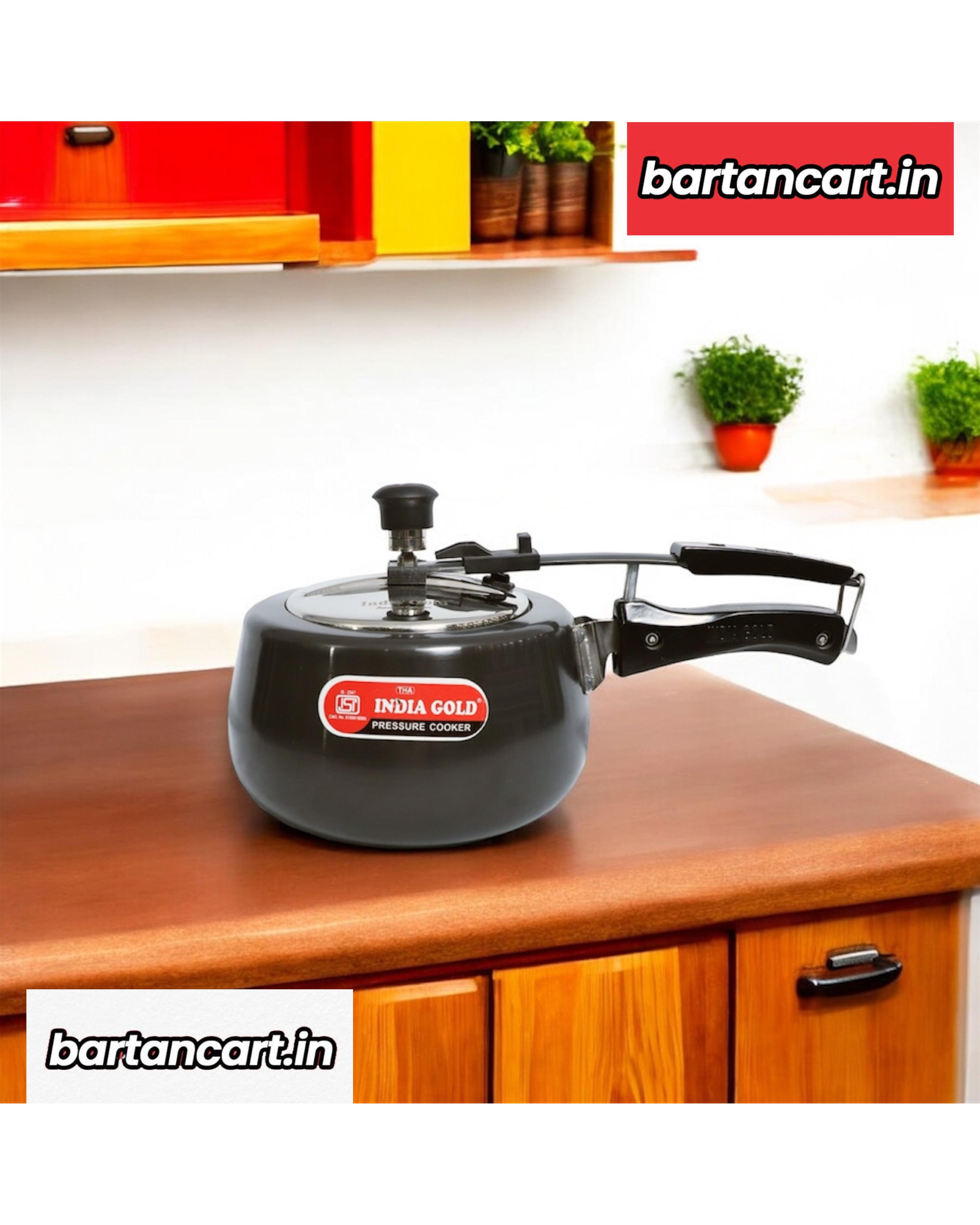 Pressure Cooker- Hard Anodized Black