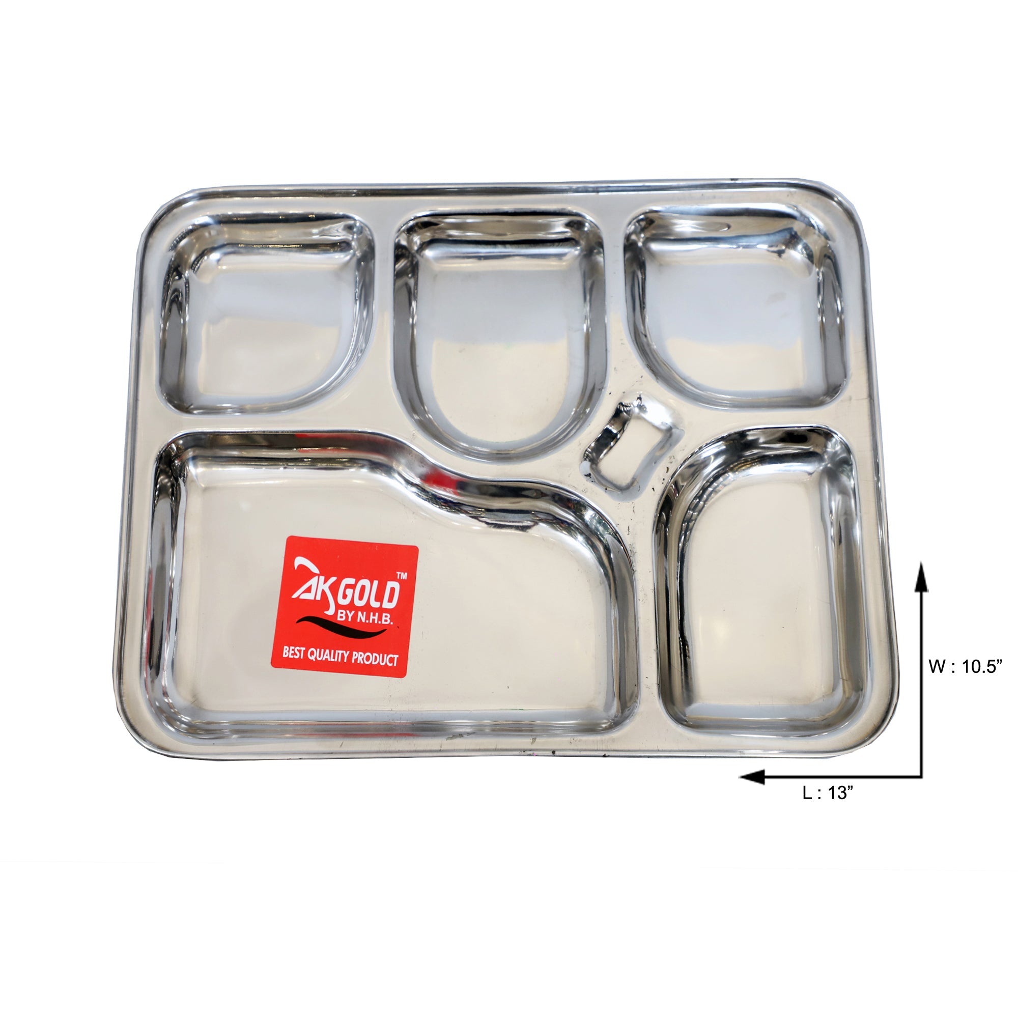 6 in 1 Compartment/Section Plate