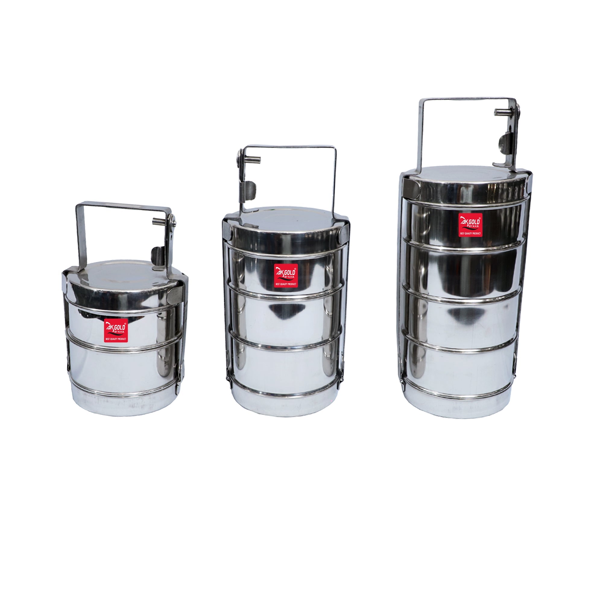 Tiffin Box – 2, 3, and 4 Box Options