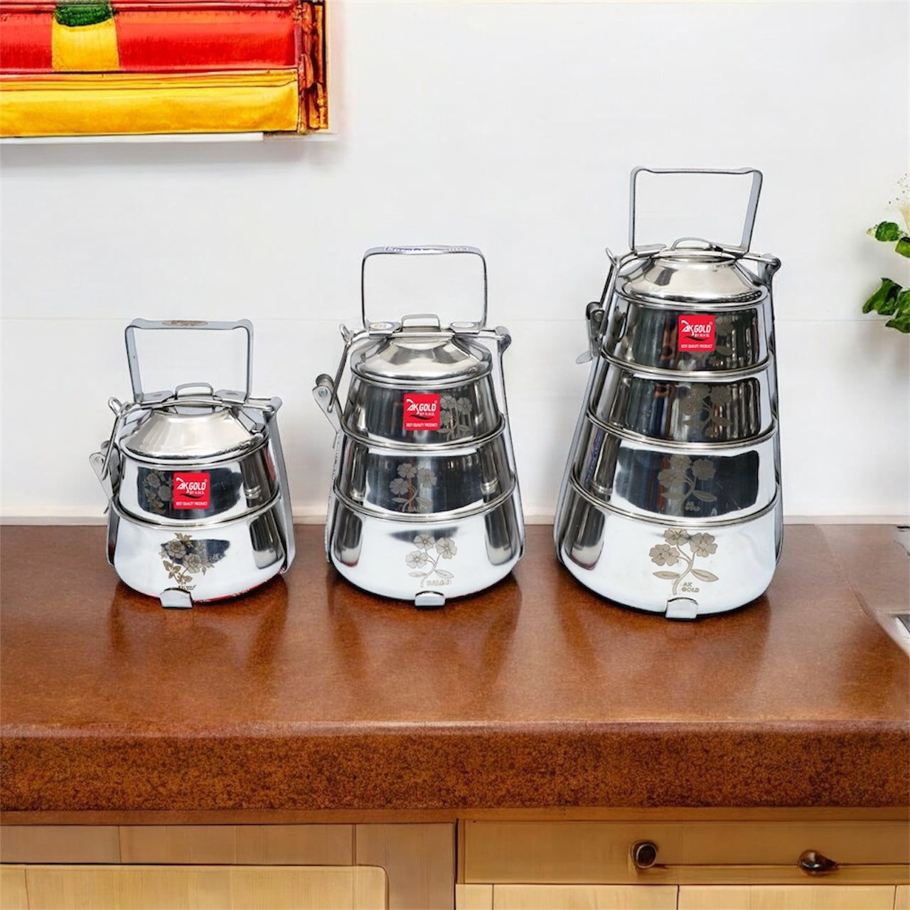 Tiffin Box – 2, 3, 4, and 5 Box Options