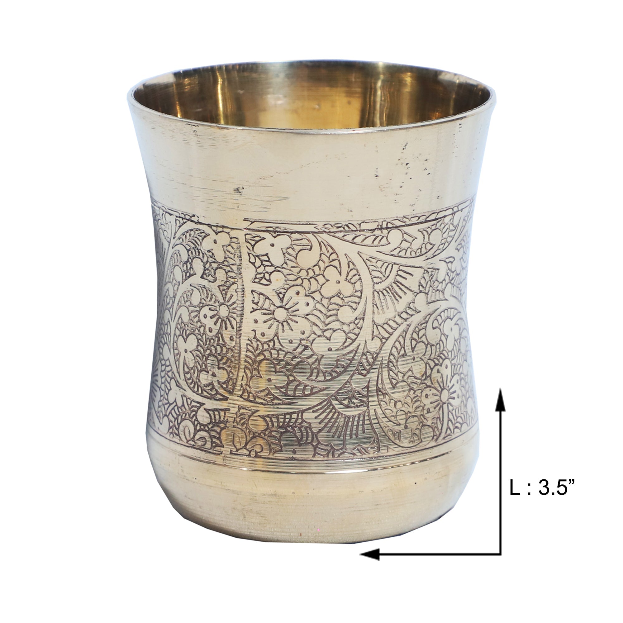 Brass Glass (Damru)