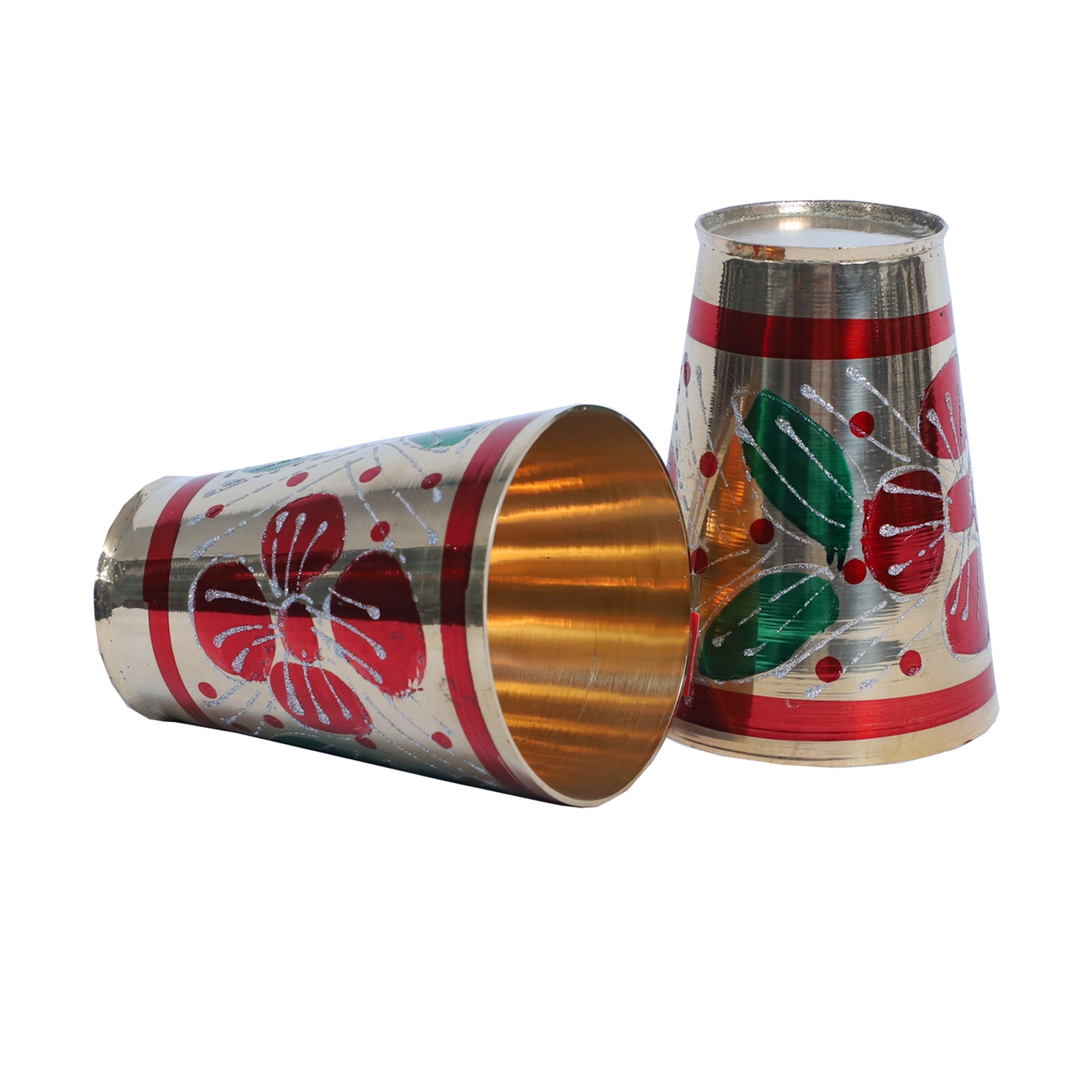 Brass Glass (Royal) - 4 pc set
