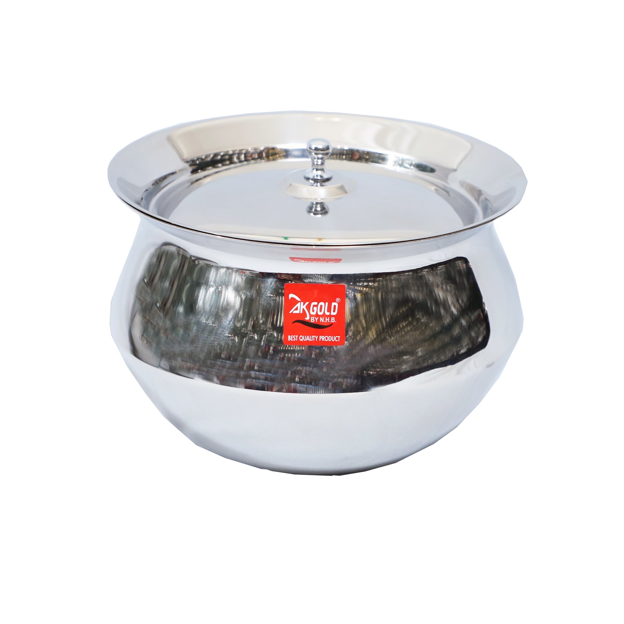 Handi with Lid – 5-Piece Set (400ml, 600ml, 800ml, 1000ml, 1300ml)