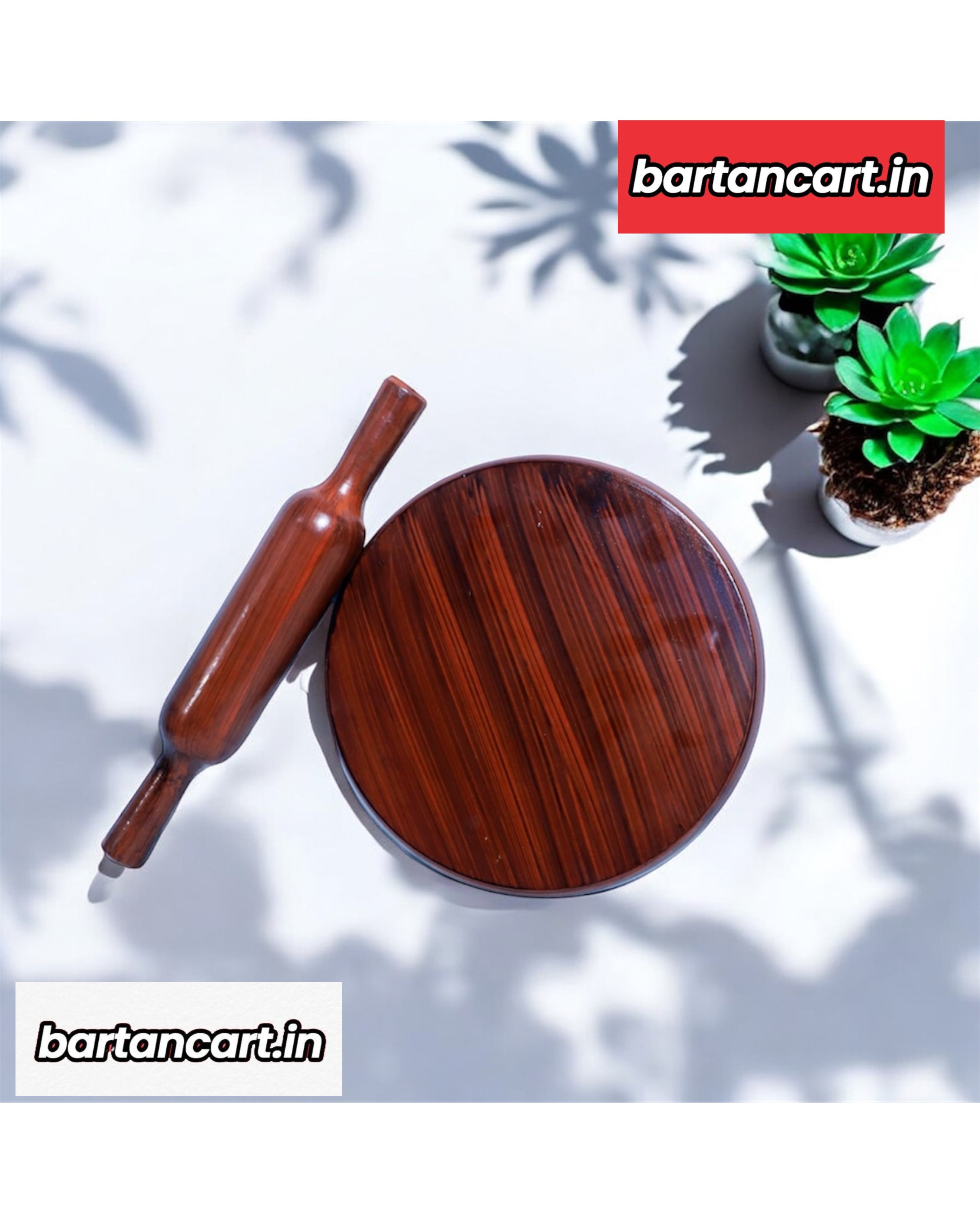 Wooden Chakla-Belan/Rolling Pin and Board