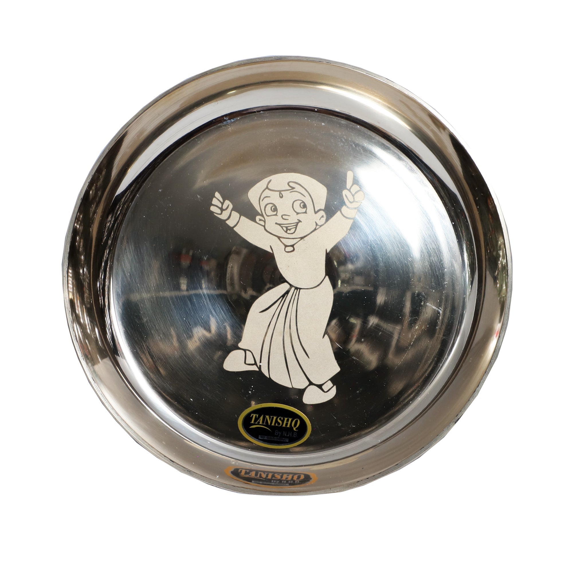 Kids’ Kansa/Bronze Dinner Set with Chhota Bheem Laser Design