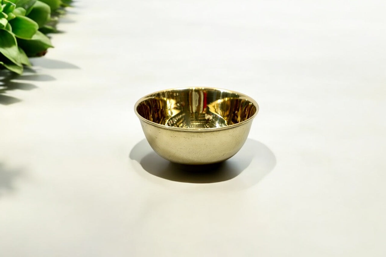 Brass Bowl Set – 6-Piece Pittal Bowl Set