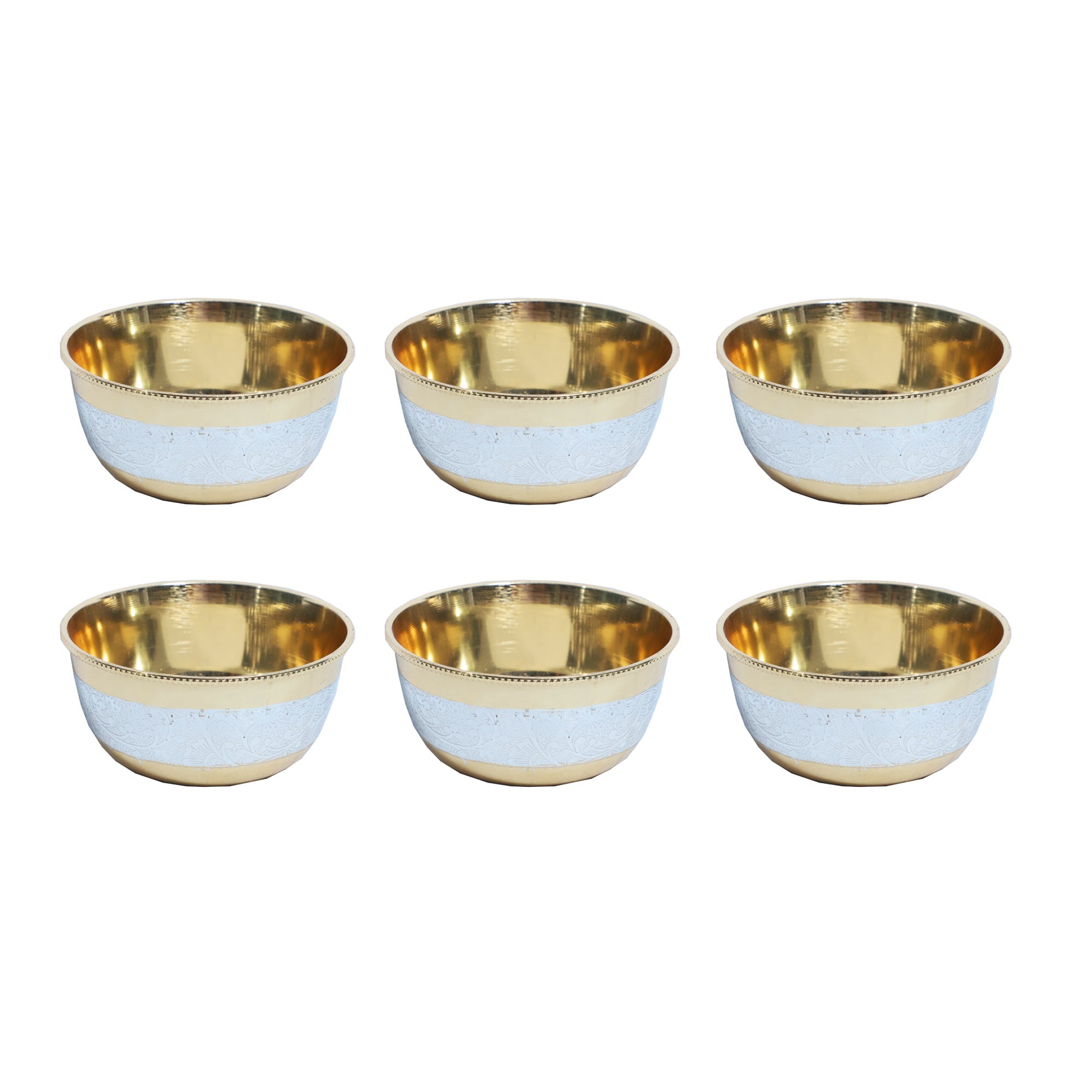 Brass Bowl (Silver 2-Tone)