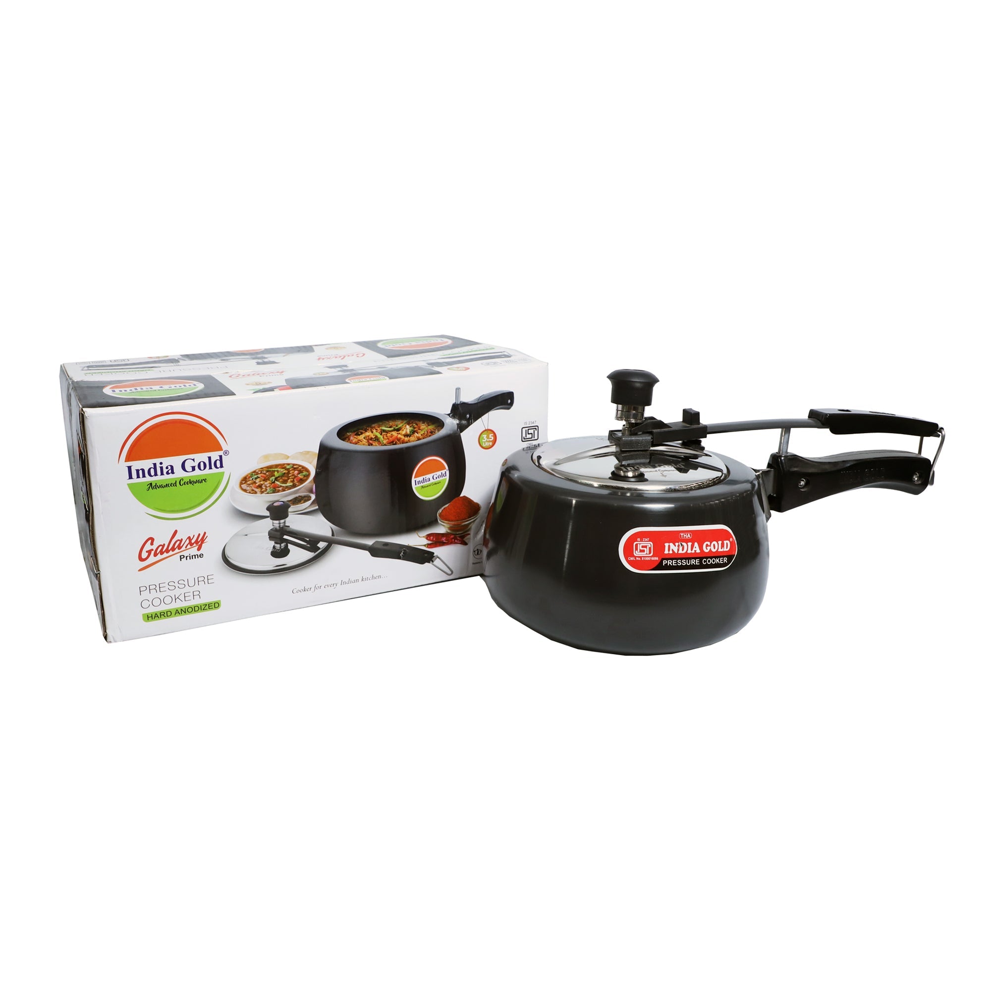 Pressure Cooker- Hard Anodized Black