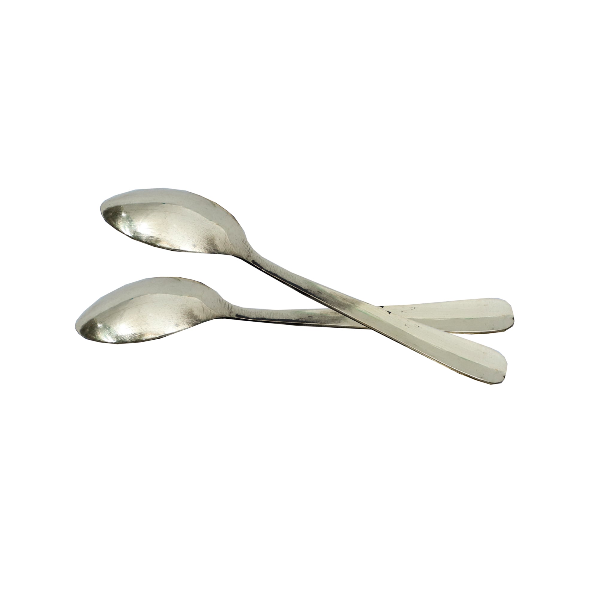 12-Piece Brass Spoon Set – 6.25 Inch Length, 35g Each –