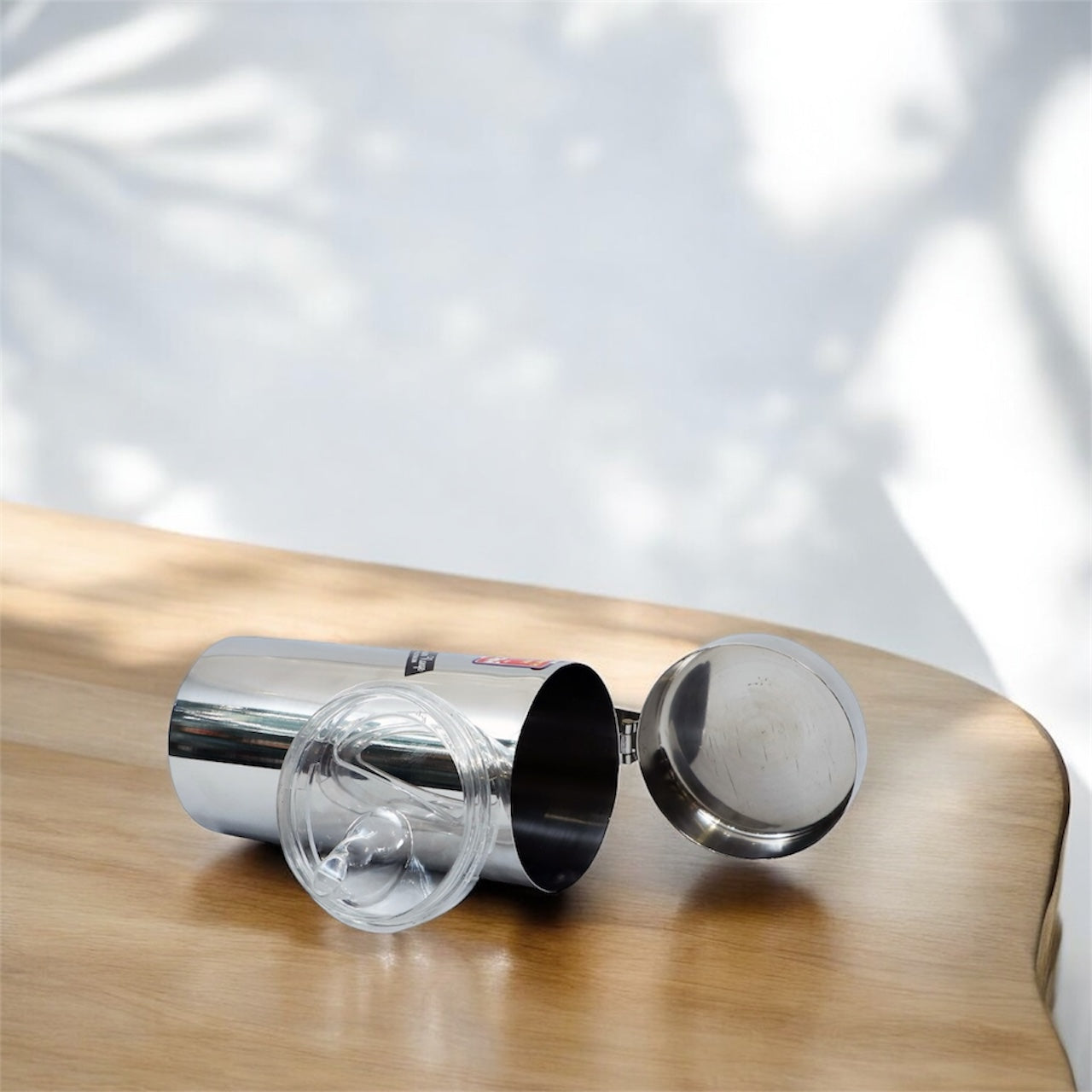 Oil Dispenser with Transparent Inner Lid – 1 Litre Capacity