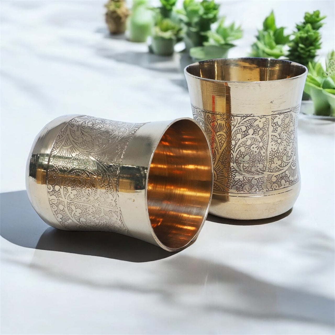 Brass Glass (Damru)